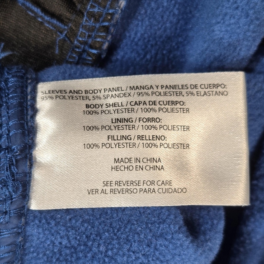 Orvis Jacket Mens 2XL Blue‎ Quilted Fleece Full Zip Insulated Casual Outdoor - Picture 8 of 10